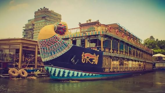 Cairo Night Dinner Cruises on Pharao's boat with transfers