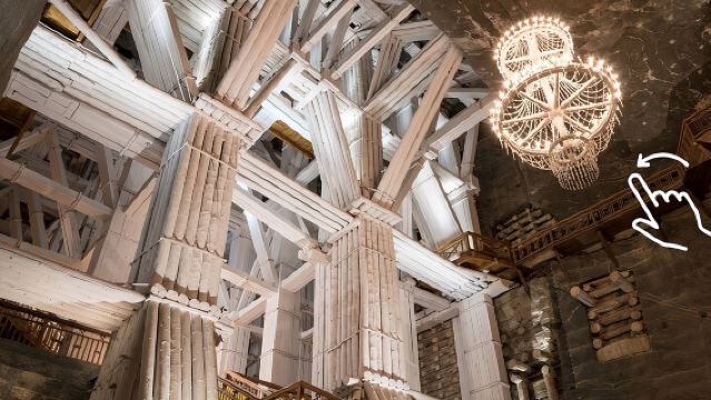 Tour Guidato della Miniera di Sale di Wieliczka con Trasferimento dall'Hotel