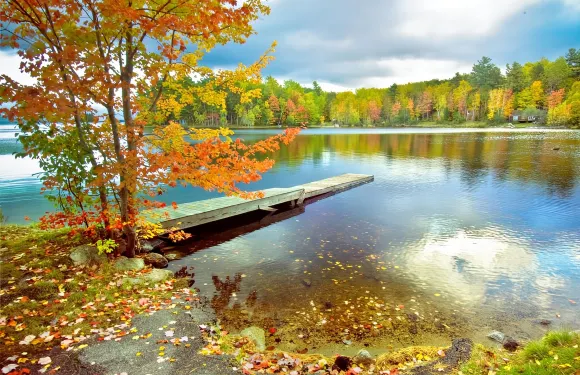 波士頓-白山國家森林+Flume Gorge+中文包車