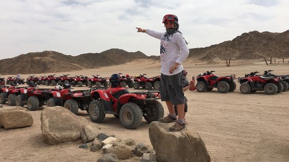 Safari en quad VIP de 3 horas en Hurgada