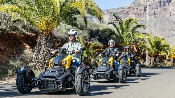 Can-am Ryker three wheels tricycle Mountain Tour (Maspalomas)