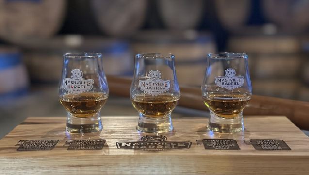 Nashville Barrel Co "Flight from the Barrel" Whiskey Tasting