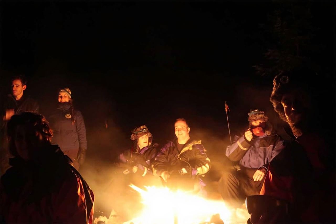 Luleå: Northern Lights Snowshoeing Tour