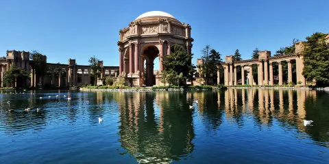 三藩市一日遊:金門大橋+藝術宮+科伊特塔+探索博物館