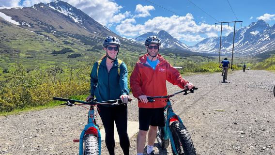 Fat Tire MTB in Chugach State Park Tour