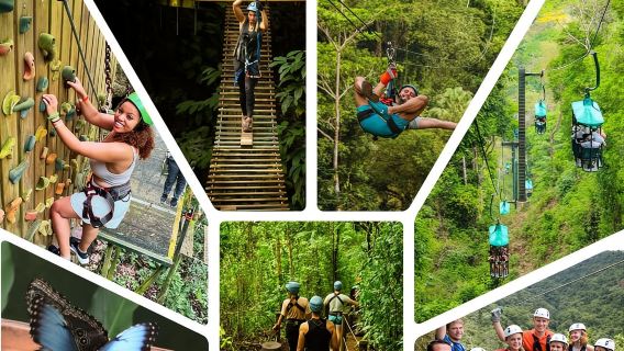 Jaco Beach: avventura adrenalinica 5 in 1 nella foresta pluviale