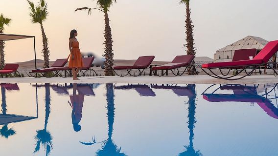 Magical Dinner In Agafay Desert Under the Stars & Camel rid