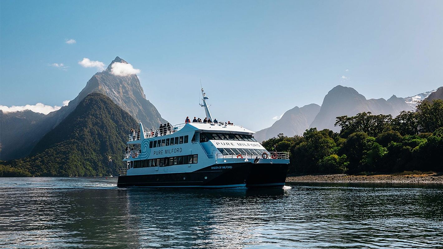 Crociera nel Milford Sound & tour in bus da Quilpie, Nuova Zelanda