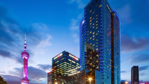 ร้านอาหารบุฟเฟ่ต์ Elements ในโรงแรม Kempinski Hotel เซี่ยงไฮ้ (ใกล้กับหอไข่มุกตะวันออก, ศูนย์กลางเขตหลูเจียจุ่ย)