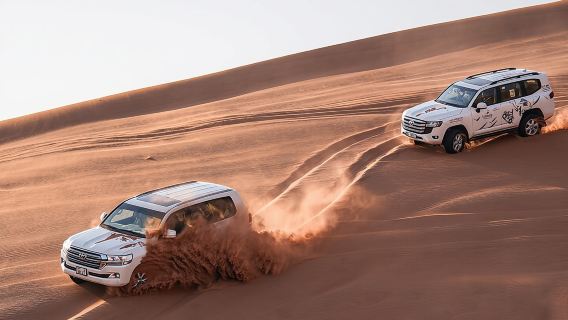 Safari Gurun Petang Premium di Dubai, Papan Pasir & Makan Malam BBQ