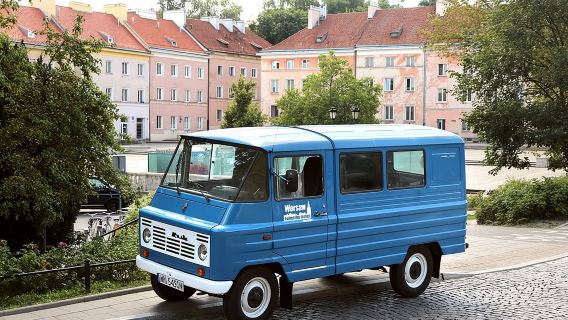 Il meglio di Varsavia: tour privato in minibus retrò con prelievo in hotel