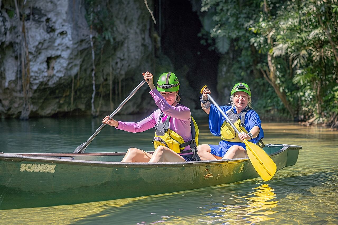 Half-Day Barton Creek Cave with Optional Zipline, Butterfly Farm Or Rock Falls