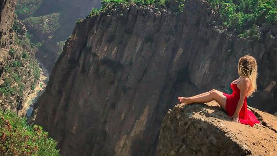 Tazi Canyon Selge & Adam Rocks Tour with BBQ Lunch & Transfer from Antalya