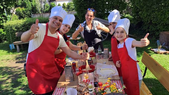 Swiss cheese fondue cooking class experience