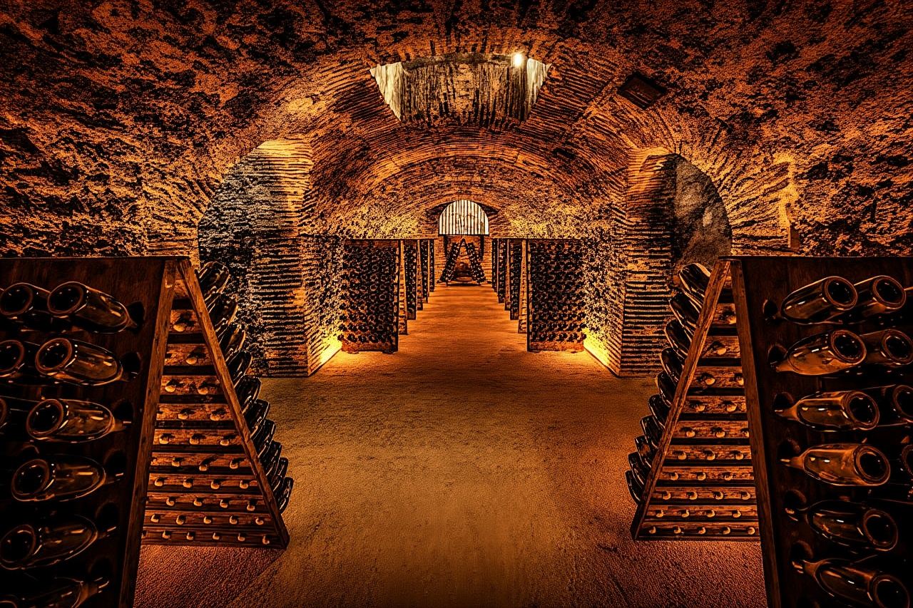 Cellar visit at the Champagne Boizel house and Millésime tasting