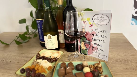 Artisan wine pairing in Malta