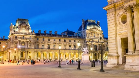 法國巴黎羅浮宮+凱旋門+艾菲爾鐵塔+塞納河遊船全景一日遊