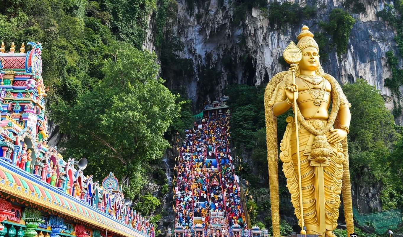 マレーシア｜イスラム美術館＋バツー洞窟　半日ツアー（午後発・日本語ガイド付き）