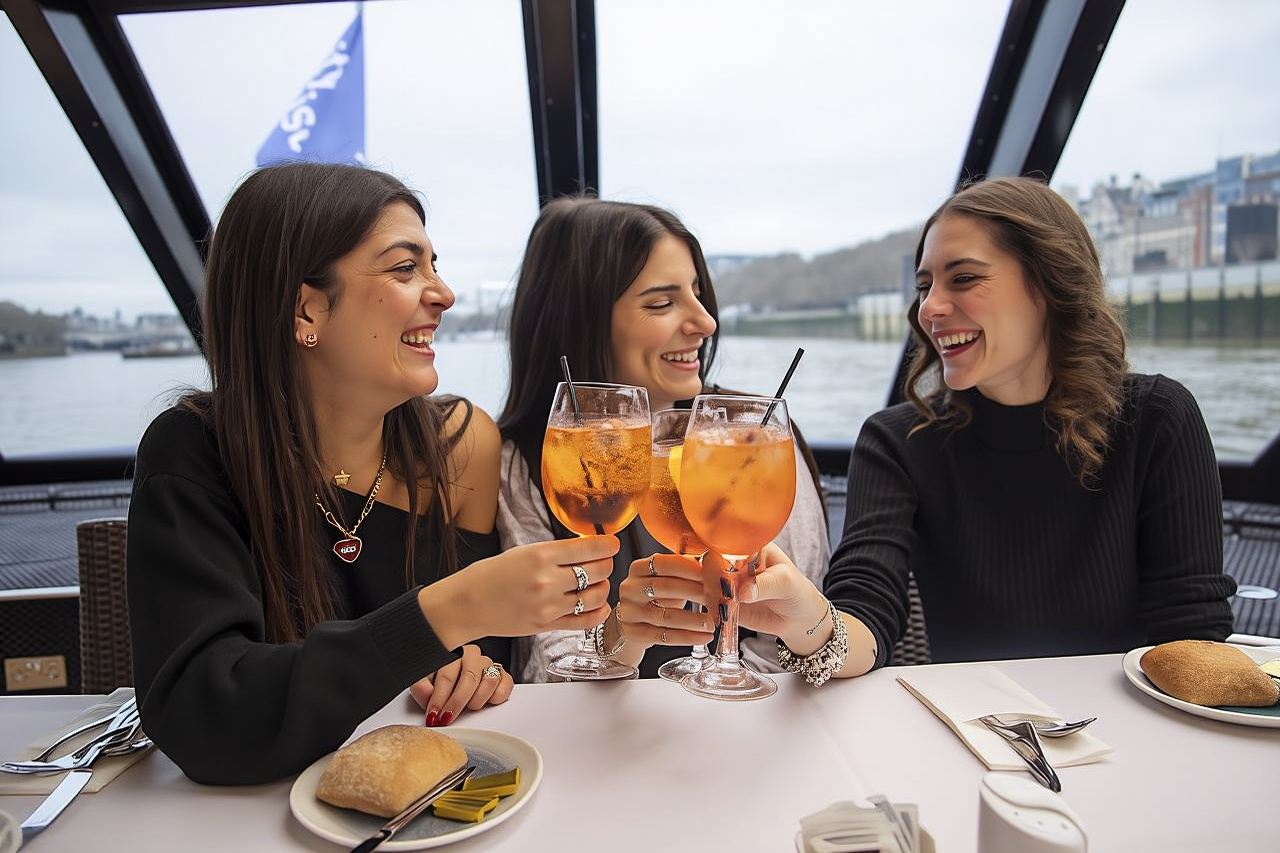 Lunch cruise on the River Thames