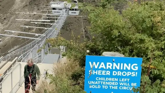 Queenstown Nevis Swing high altitude swing experience bungee jumping 2336