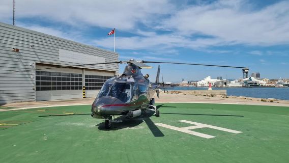 Helicopter Tour over Barcelona Coastline - Small Group Tour