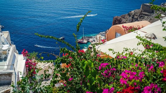 Heraklion of Ag Nikolaos: Oia & Fira dagtrip naar Santorini