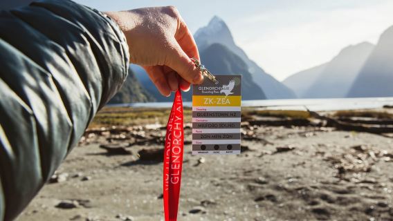 Dari Queenstown: Tur Penerbangan dan Alam Indah Milford Sound