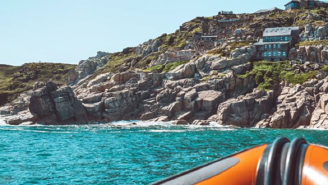 Rund um Cornwall Bootstour Erlebnis. (Abfahrt in Penzance)