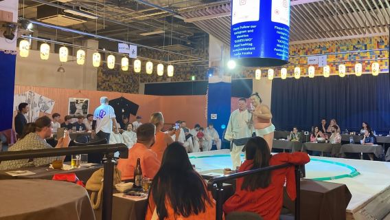 Osaka: Sumo Show & Experience w/ Optional Kimono & Hot Pot