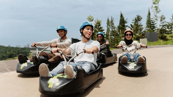 Kuala Lumpur: Skyline Luge Admission Ticket