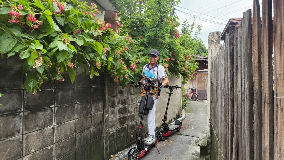 Bangkok: tour guidato in monopattino elettrico tra templi e lungofiume