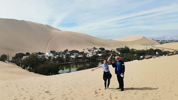 Paracas, Ballestas Islands and Huacachina Guided Tour