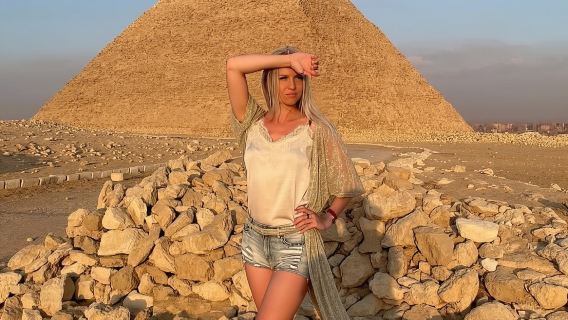 Pyramids of giza ,Sphinx,riding camel and driving a quad bick ATV.