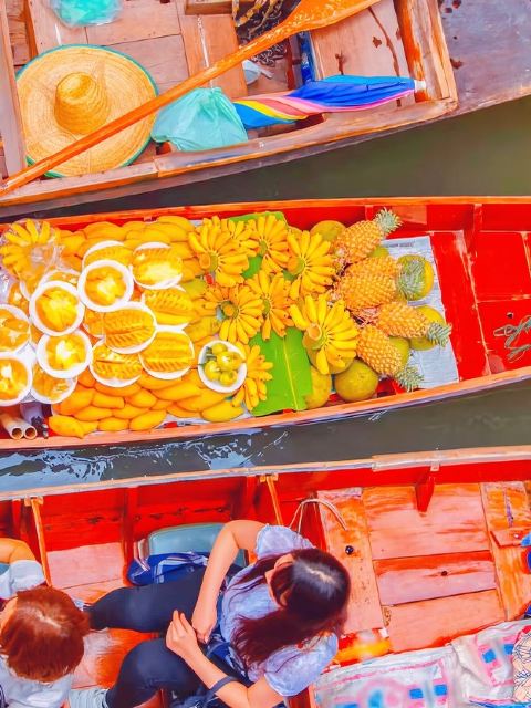 【純玩獨立包團】丹嫩沙多+美功鐵道市場一日遊|專車接送|可選騎象