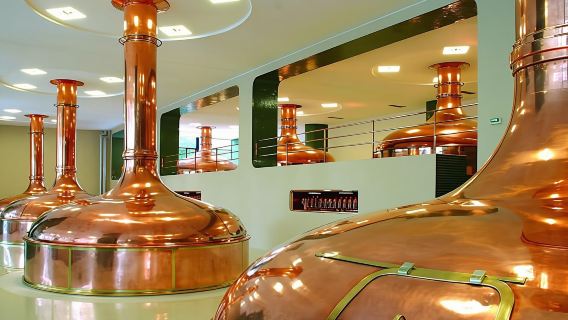Nizbor glass factory and Pilsner Urquell brewery tour day trip