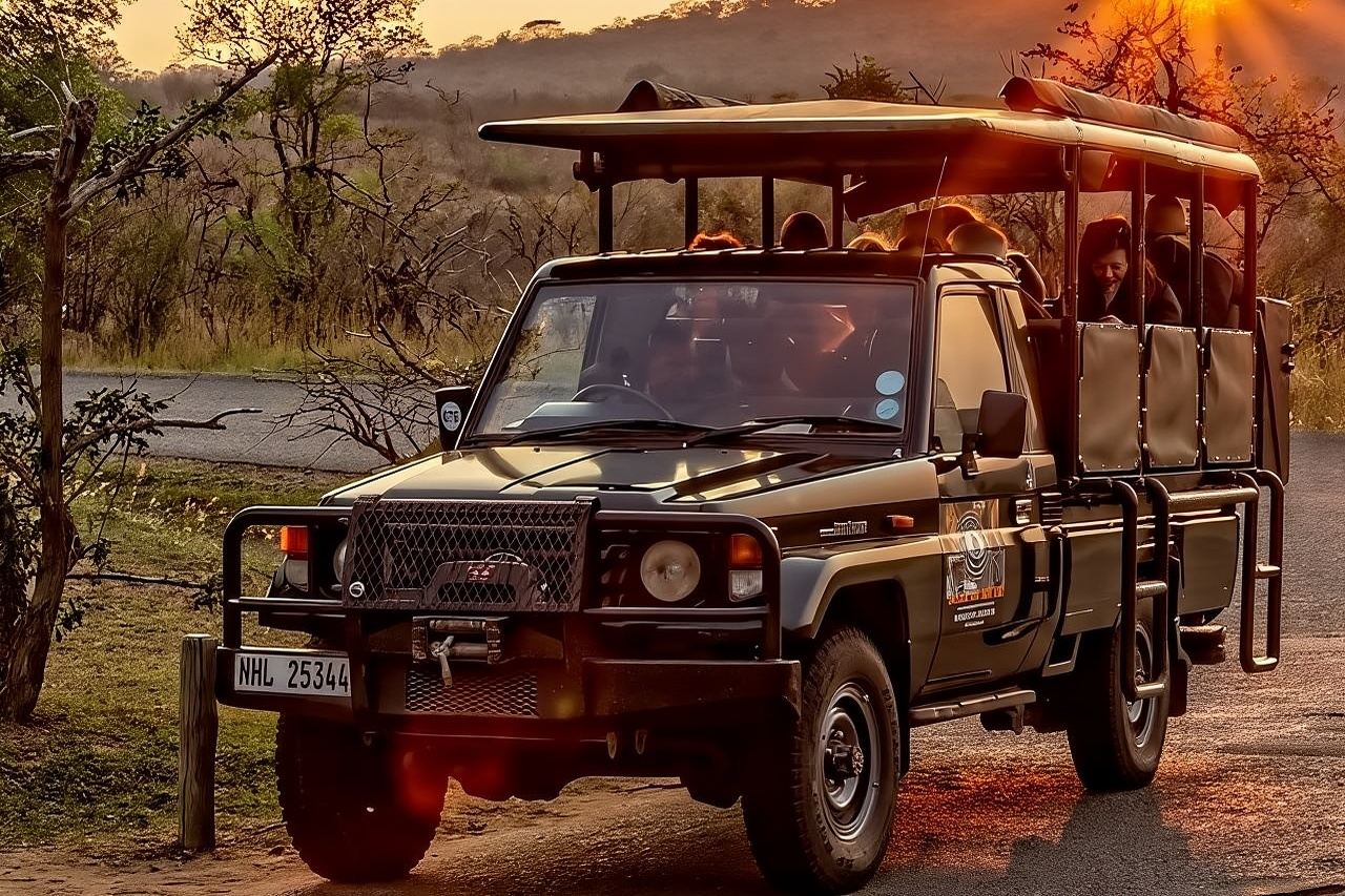 Halbtägiges Big-Five-Safari-Abenteuer im Hluhluwe-Imfolozi-Park