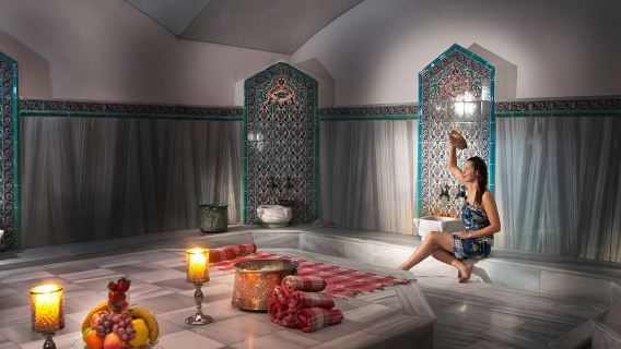 Alanya Orient Golden Turkish Bath & Spa with Hot Stone Therapy Massage & Transfer