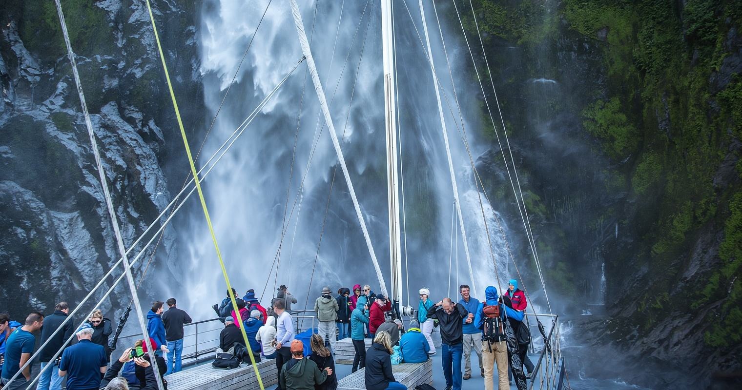 New Zealand South Island Milford Sound Scenic Cruises - Explore Fiordland National Park - Mitre Peak/Bowen Falls/Stirling Falls/Wildlife - Must-Visit in New Zealand