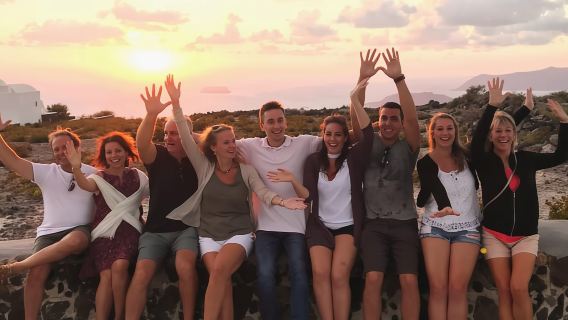 Tour dei punti salienti di Santorini con opzione degustazione di vini