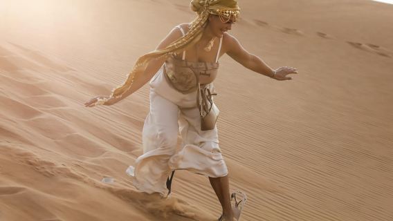 Doha : Safari d'une demi-journée dans le désert, quad, chameaux et mer intérieure