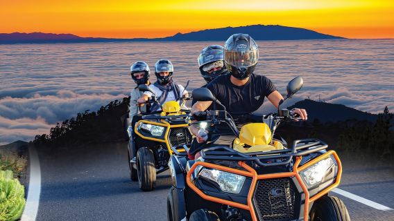 Teneriffa: Geführte Quad-Tour auf dem Teide mit Getränk