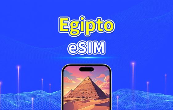 eSIM Egipto | 5G/4G | Cobertura de doble red | Paquete de datos diario / total | 1–30 días | Facturación por 24 horas | QR Code