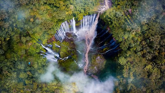 Tumpak Sewu Waterfall Adventure - Forest Trek and Cave Adventure