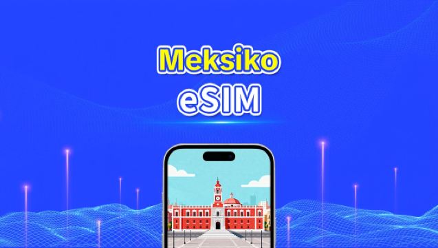 Meksikon eSIM | 5G/4G | Päiväpaketti/liittymäpaketti | Nopea tiedonsiirto | 24 tuntia | 1-30 päivää | QR-koodi