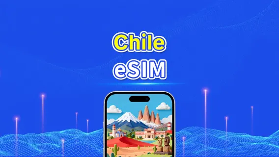 Chile 5G eSIM  | Tupla-verkko | Täysi tuki AI:lle ja TikTokille | Päivittäinen/kokonaisdatapaketti | 1–30 päivää | 24 tunnin laskutus | QR-koodi