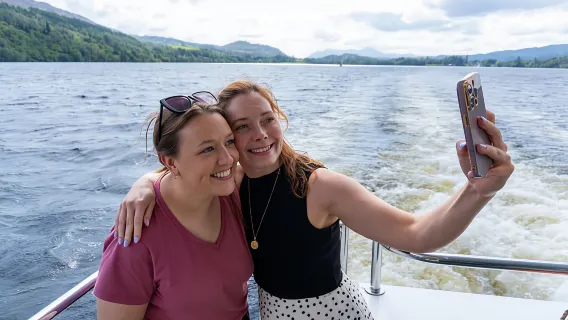 Scottish Highlands and Loch Ness from Glasgow 