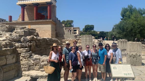 Lawatan Berjalan Kaki Berpandu Istana Knossos