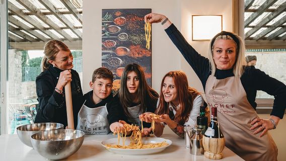 Chianti -Fresh Pasta Making Class and Sauces with Lunch or Dinner