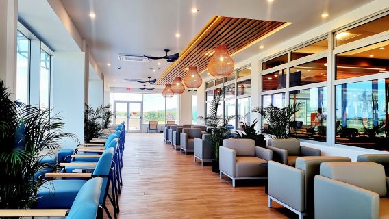 Sala VIP del aeropuerto Club Mobay