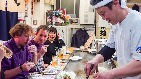 Hiroshima bar hopping food tour